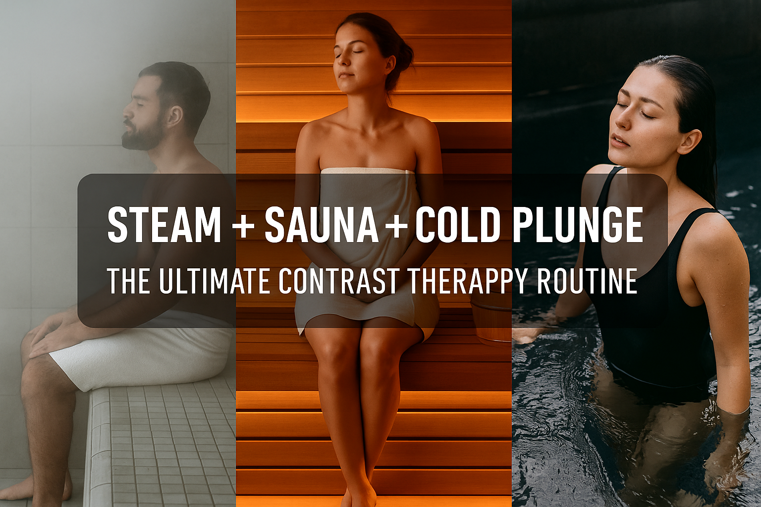 Steam + Sauna + Cold Plunge: The Ultimate Contrast Therapy Routine