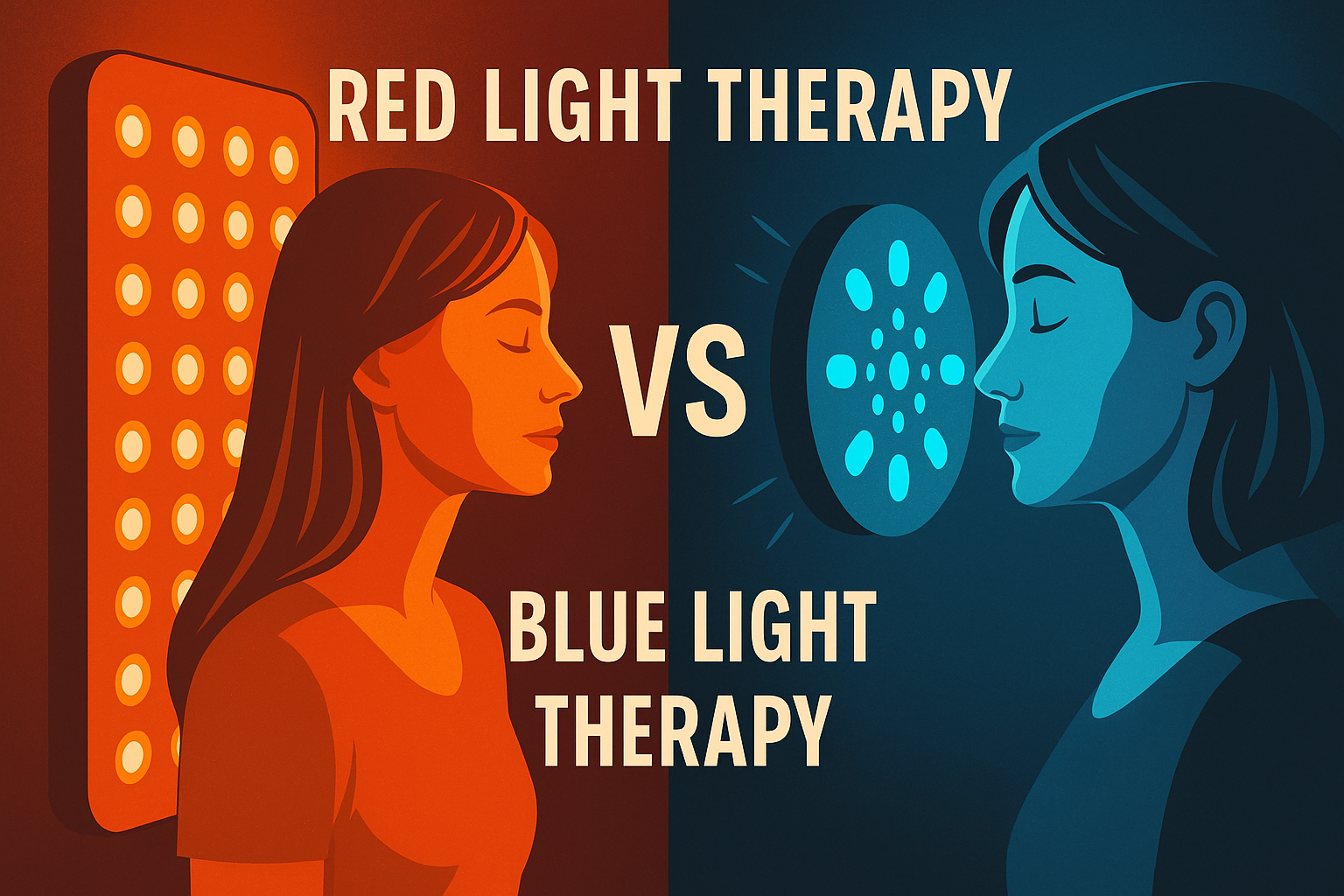 Red Light Therapy vs. Blue Light Therapy: What’s the Difference?