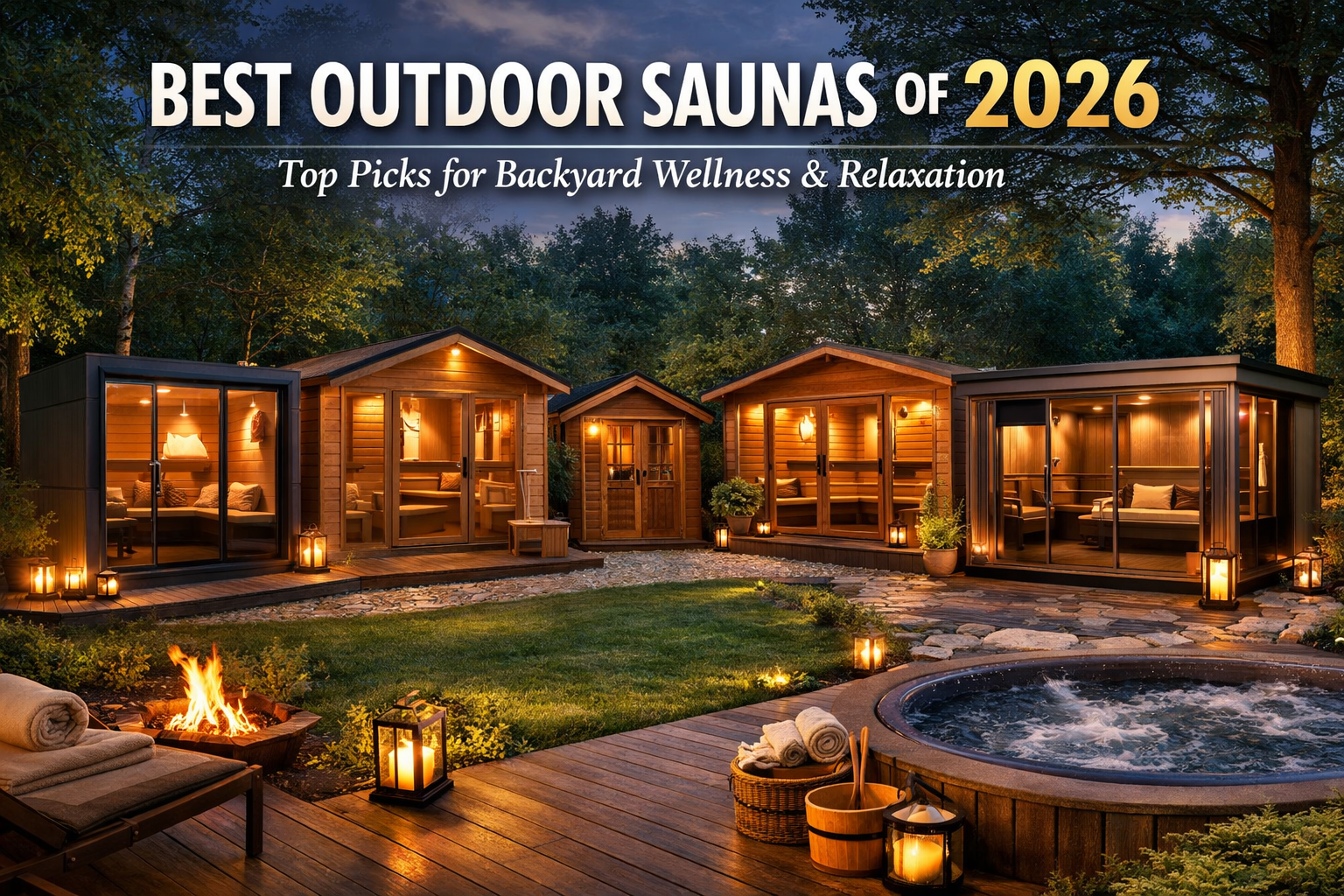 Best Outdoor Saunas of 2026: Complete Guide to Backyard Wellness
