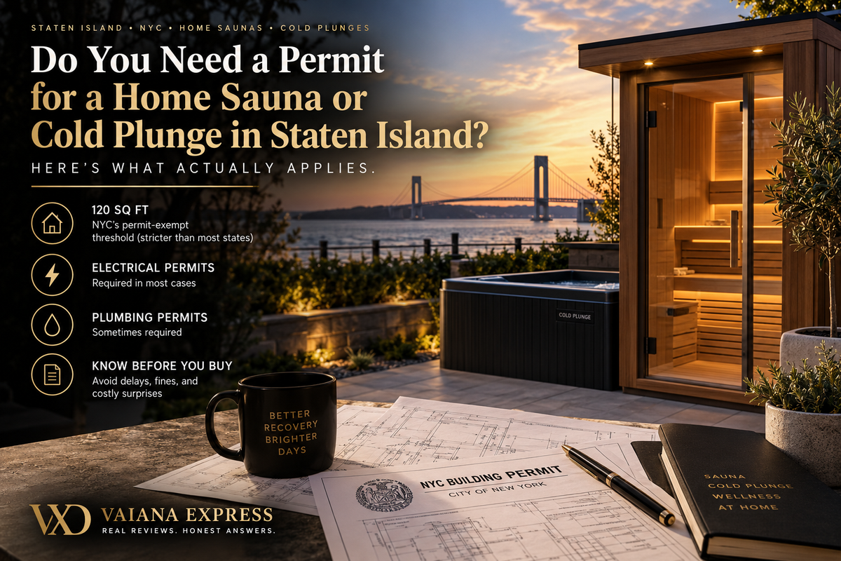 Do You Need a Permit for a Backyard Sauna or Cold Plunge in Staten Island? (NYC Homeowner's Guide 2026)