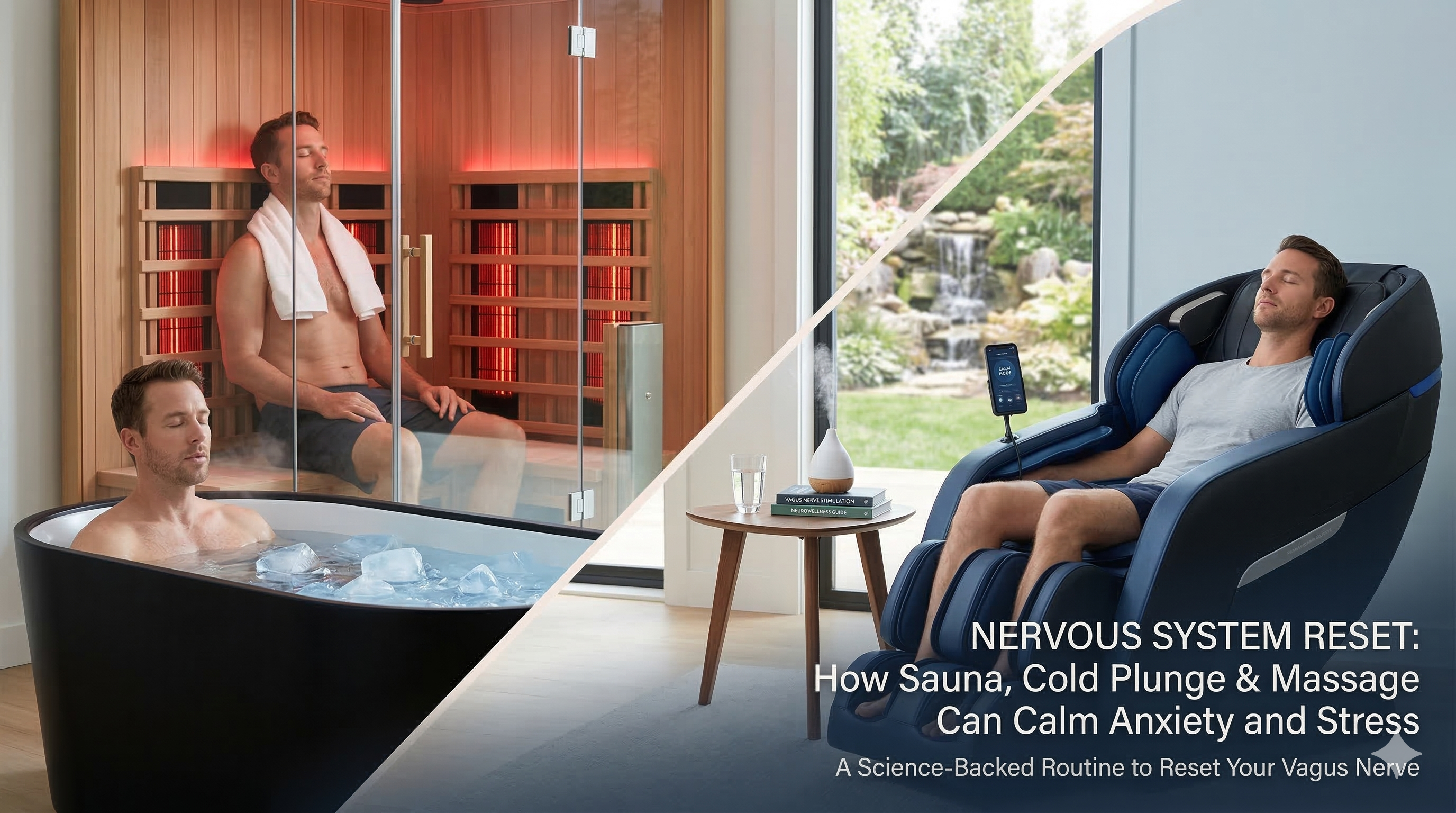 Nervous System Reset: How Sauna, Cold Plunge & Massage Can Calm Anxiety and Stress