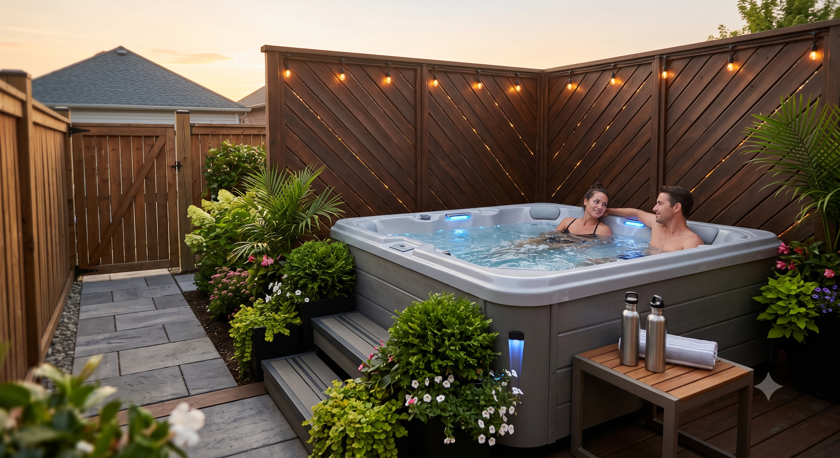 Best Hot Tub for Small Backyards: Compact Models Compared