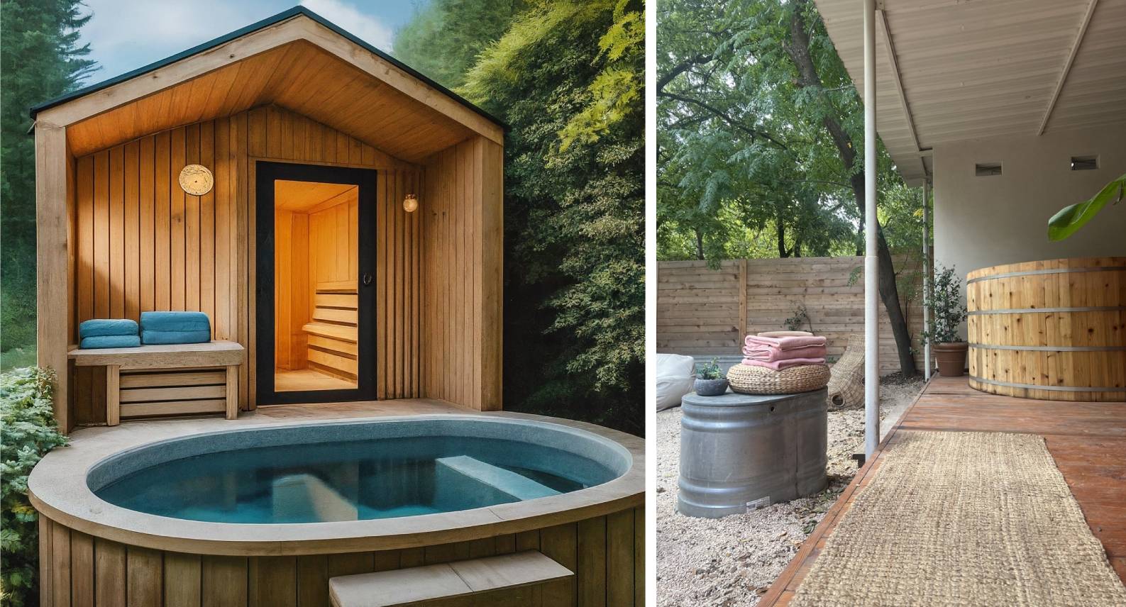 Home Cold Plunge Barrel