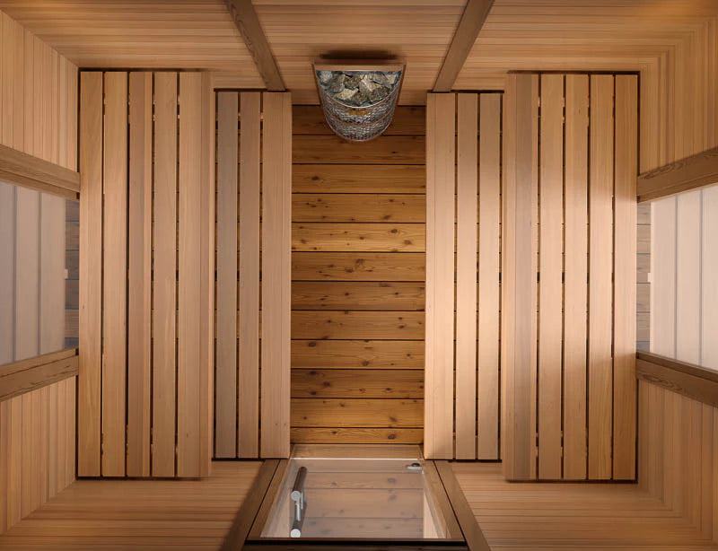 Superior Saunas Thermory Mod6 Modern Athletic 6–8 Person Modular Sauna