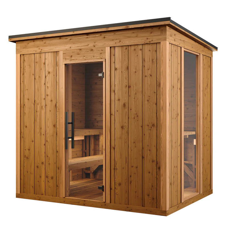 Superior Saunas Thermory Mod6 Traditional Social Outdoor Sauna