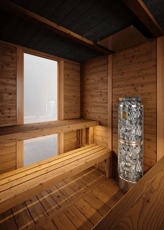 Superior Saunas Thermory Mod6 Traditional Social Outdoor Sauna