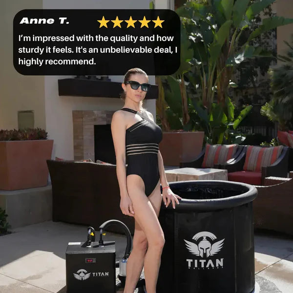 Bravo Ice Bath Pod – Portable Insulated Cold Plunge Tub | Titan Wellness