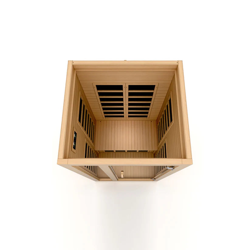 DYN-6119-03-FS Gracia 1–2 Person Full Spectrum Near Zero EMF Sauna