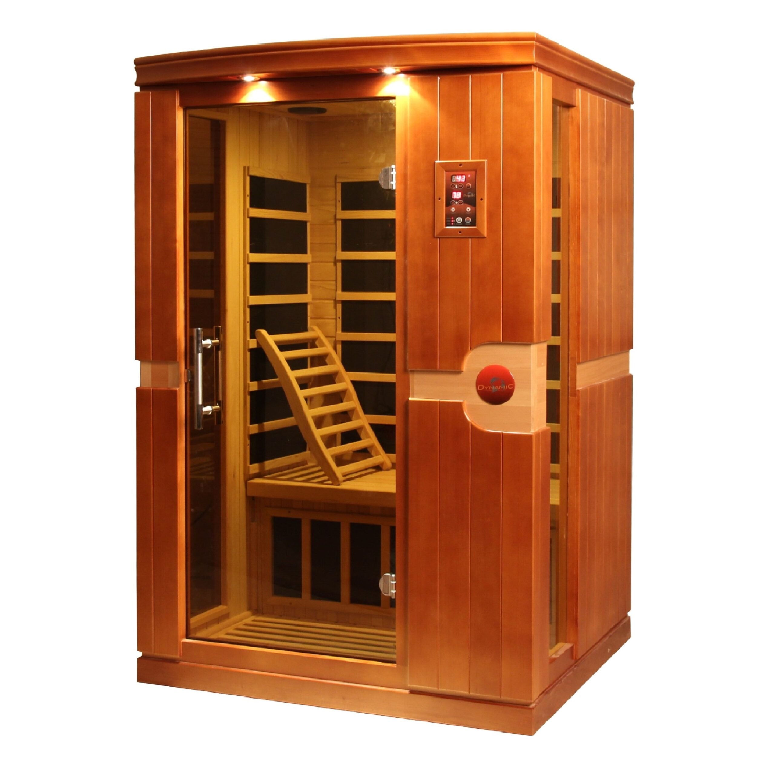 Dynamic Venice 2 Person Infrared Sauna DYN-6210-01 | Low EMF Home Sauna