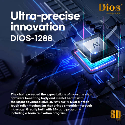Kahuna DIOS-1288 8D Premium Massage Chair