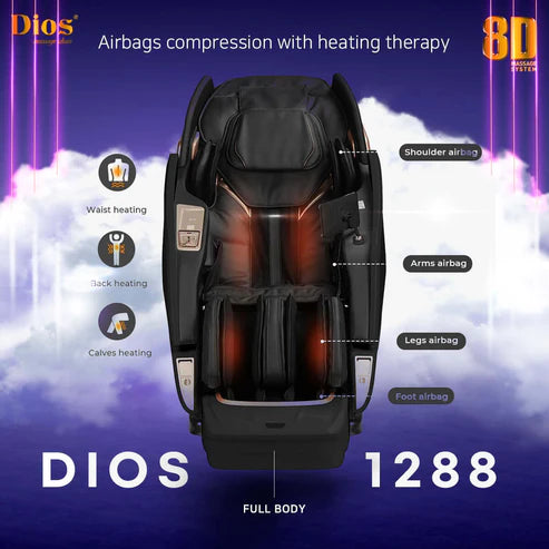Kahuna DIOS-1288 8D Premium Massage Chair