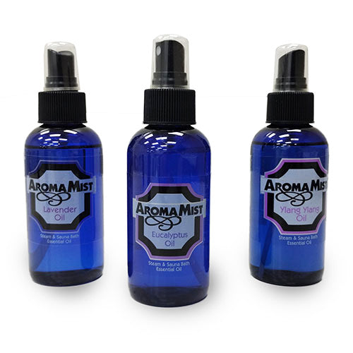 Essential Oils 3-Pack - Eucalyptus, Lavender & Ylang Ylang, 4oz Bottles(AI503-ST)