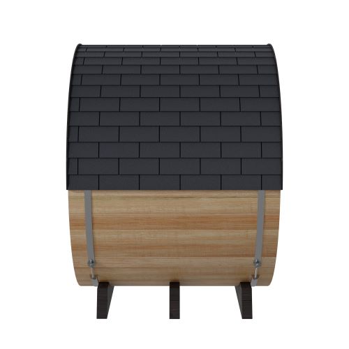 Finnmark FD-7 Thermo-Aspen – Outdoor Hybrid Infrared & Traditional Barrel Sauna (6x6)