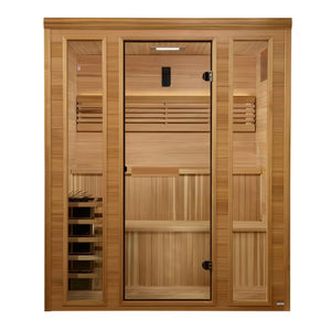 GDI-7060-01 Engelberg 6-Person Traditional Steam Sauna | Cedar