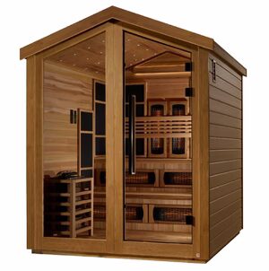 Golden Designs Kaskinen 6-Person Outdoor Hybrid Sauna(GDI-8526-01)