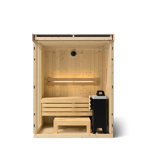 Kohler C1 Indoor Sauna Kit, Scandinavian Spruce, From 2-5 people