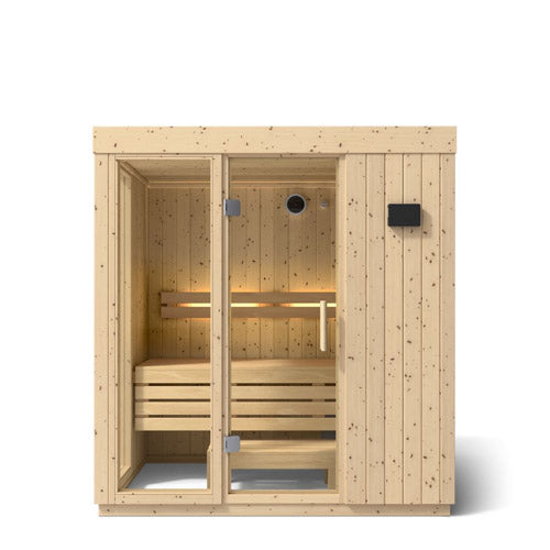 Kohler C1 Indoor Sauna Kit, Scandinavian Spruce, From 2-5 people