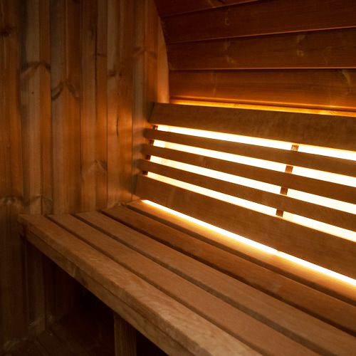 SaunaLife Model E6 – ERGO-Series Outdoor Barrel Sauna