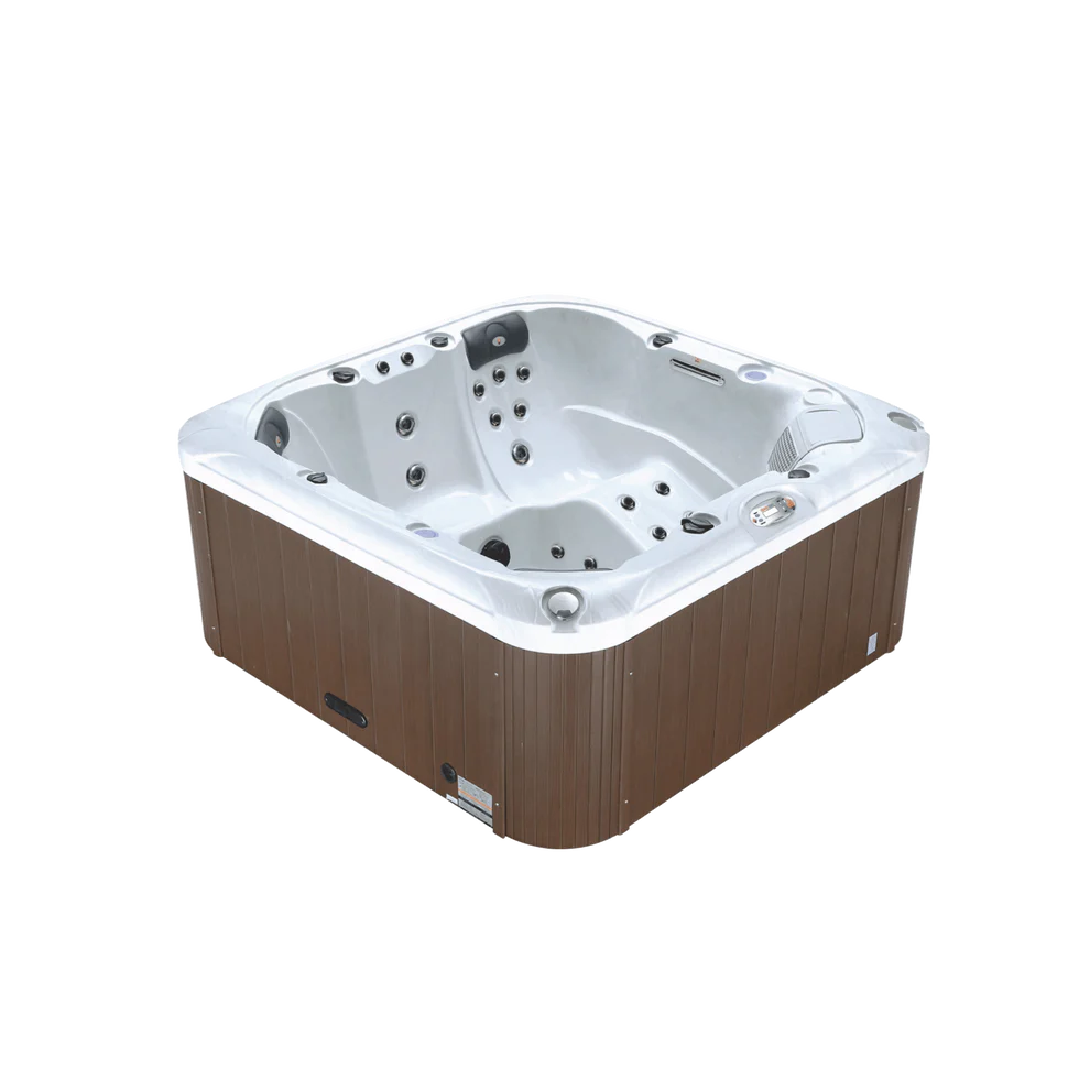 LYS5000 hot tub ultra-deep seating with lounge and captain’s chair
