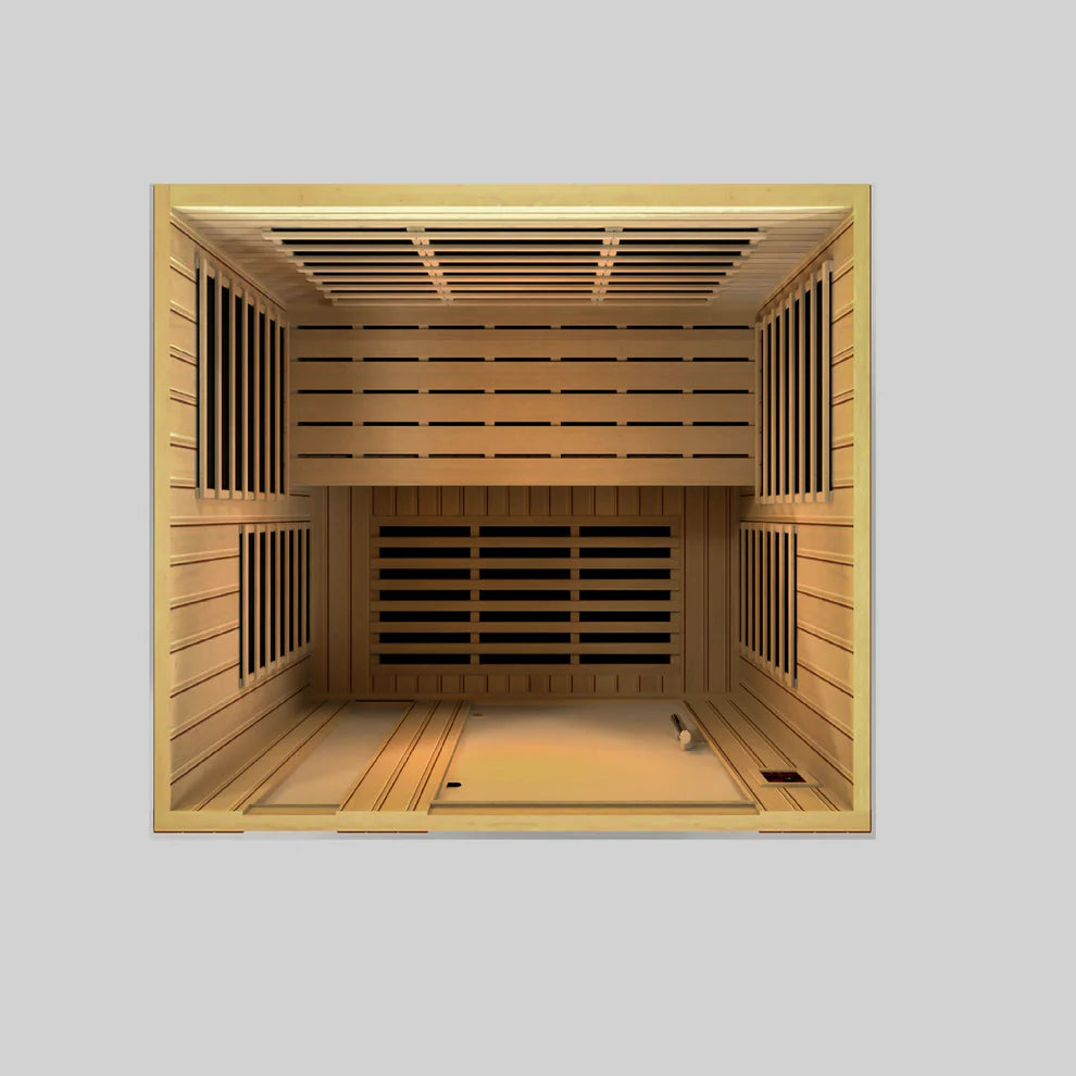 Dynamic "Lugano" 3 Person Ultra Low EMF FAR IR Sauna (DYN-6336-02 Elite)