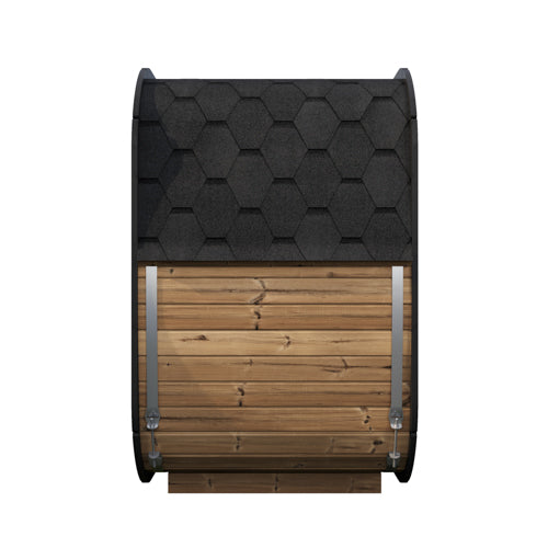 SaunaLife Model CL4G – Cube-Series 3-Person Outdoor Home Sauna Kit