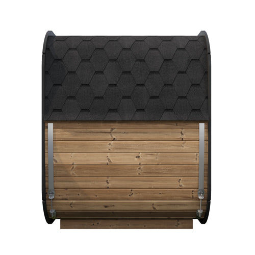 SaunaLife Model CL5G – Cube-Series 4-Person Outdoor Home Sauna Kit