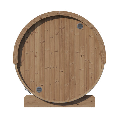 SaunaLife Model E6 – ERGO-Series Outdoor Barrel Sauna