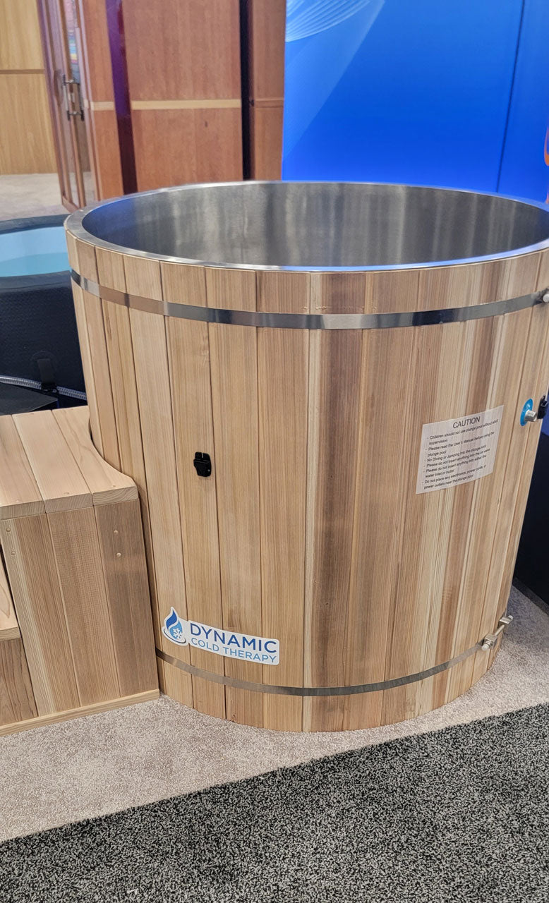 Dynamic Cold Therapy Barrel 304 Stainless Steel Cold Plunge(DCT-B-042-SSPC-34 TUB ONLY)