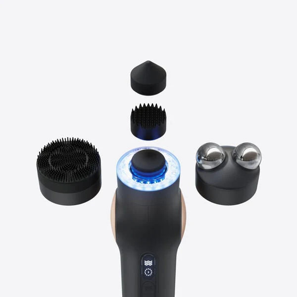 TheraFace PRO – Percussive Therapy, Microcurrent & LED Facial Device
