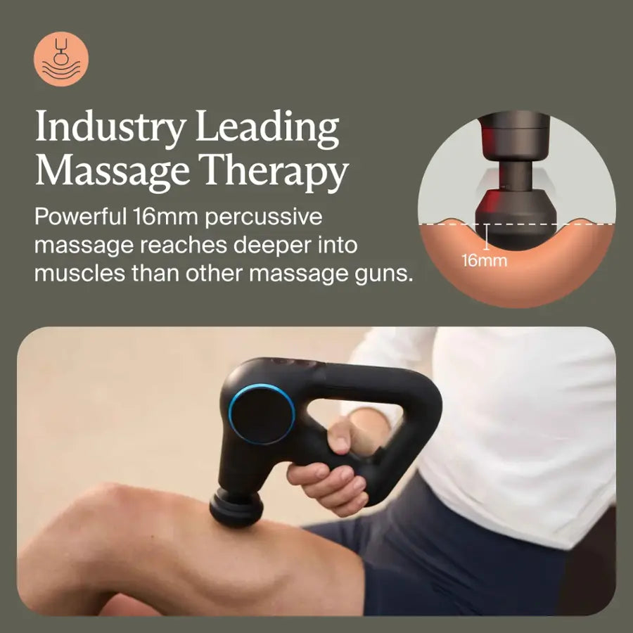 Theragun Prime Plus – Heat & Percussive Therapy Handheld Massage Gun
