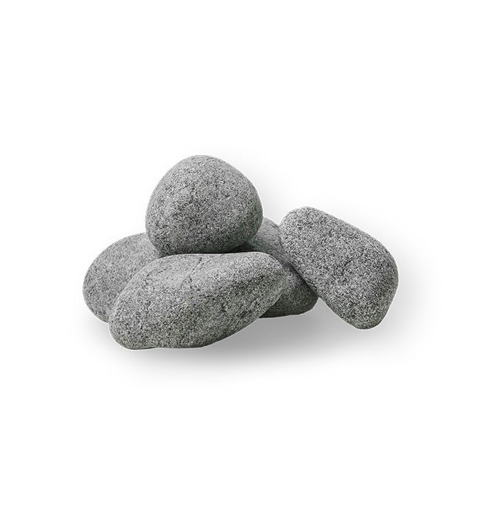 HUUM Stones 24 – Small Rounded Sauna Heater Stones (5–10 cm, 33 lbs)