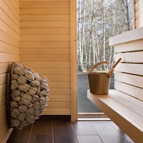 HUUM DROP 6 Electric Sauna Heater โ 6kW Wall-Mounted Heater for Saunas up to 353 cu. ft.