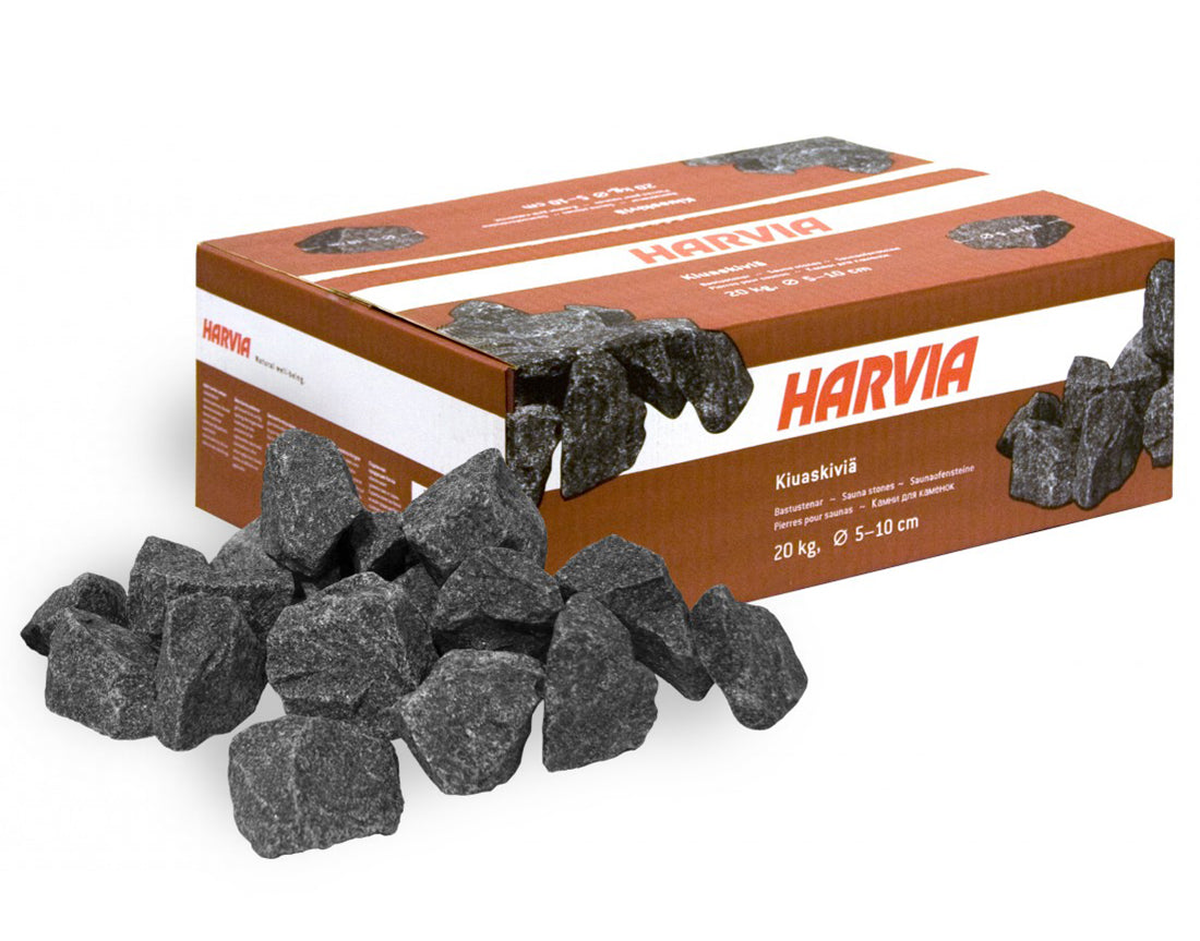 Harvia AC3000 sauna stones for electric and wood-burning heaters