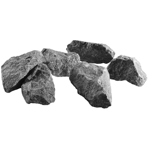 Narvi Split-Face Sauna Stones – 10–15 cm, 44 lbs