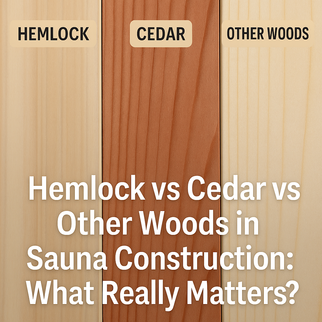 Hemlock vs Cedar vs Other Woods in Sauna Construction: What Really Matters?