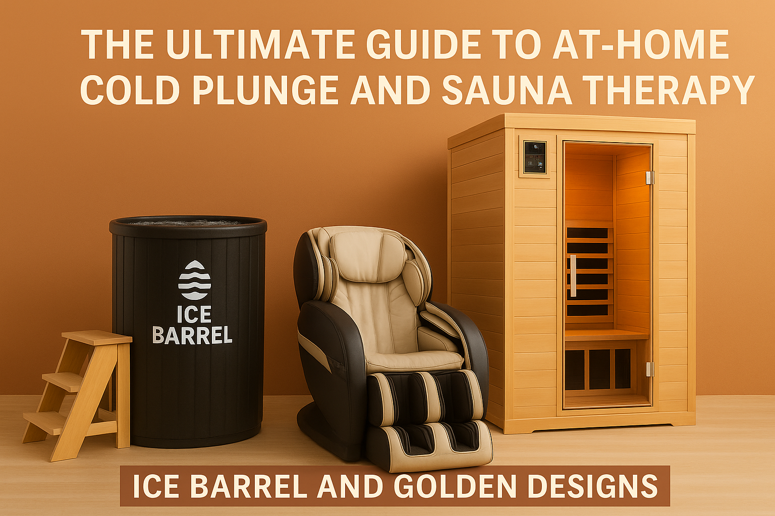 The Ultimate Guide to At-Home Cold Plunge and Sauna Therapy: Transform Your Recovery with Ice Barrel and Golden Designs