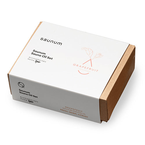 Saunum Aroma Oil Set — Grapefruit