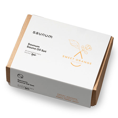 Saunum Aroma Oil Set — Sweet Orange