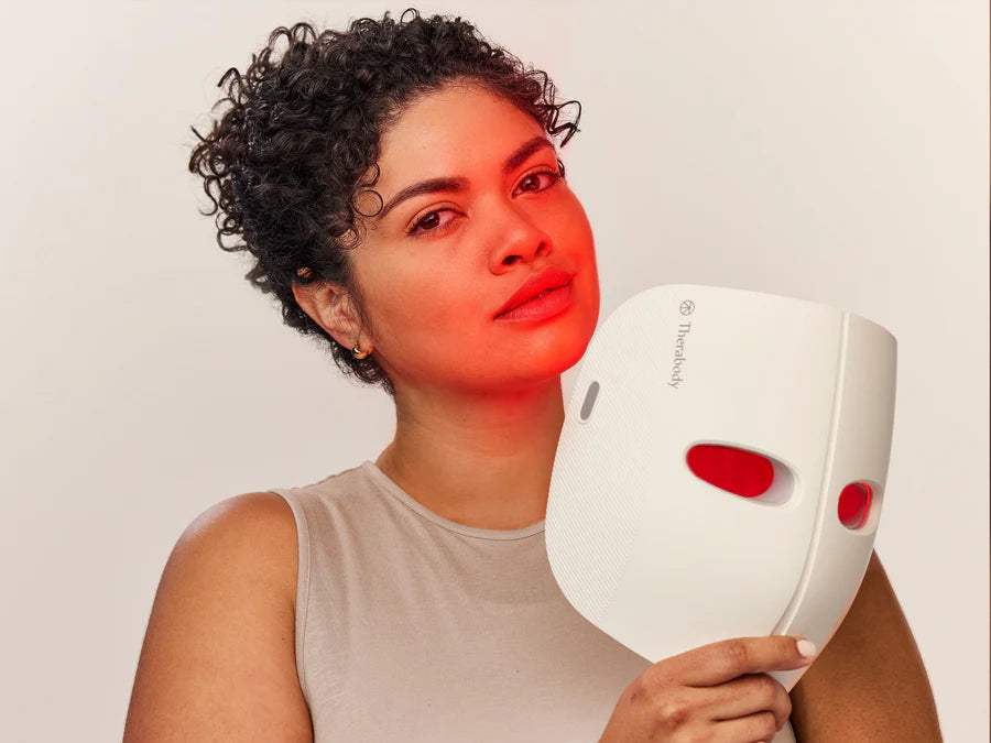 TheraFace Mask – FDA-Cleared LED Skincare Mask with Red, Blue & Infrared Therapy