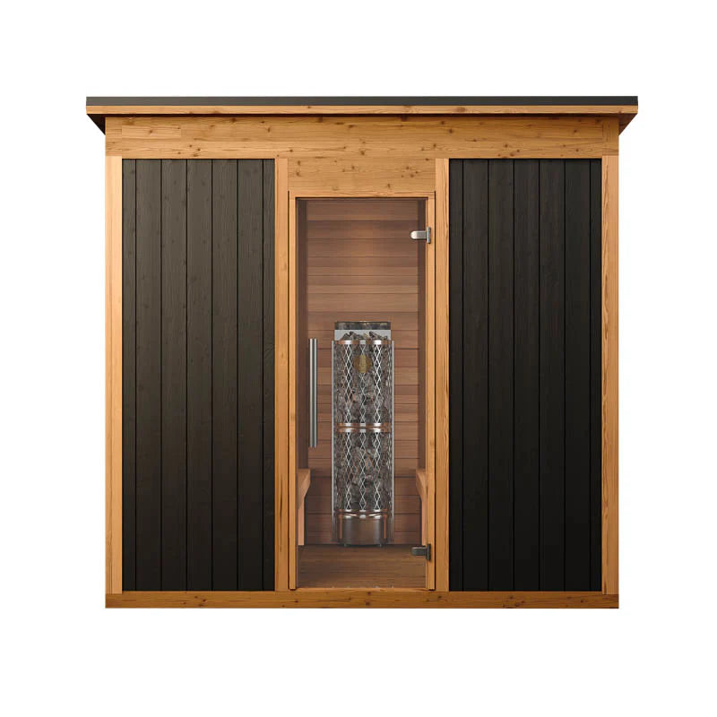Superior Saunas Thermory Mod6 Modern Athletic 6–8 Person Modular Sauna