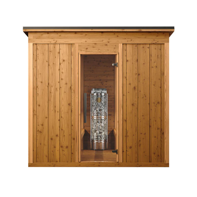 Superior Saunas Thermory Mod6 Traditional Social Outdoor Sauna