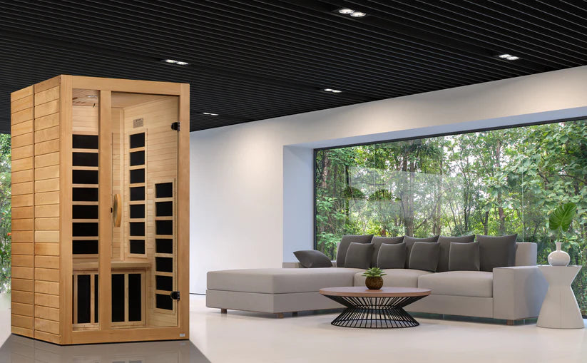 DYN-6119-03-FS Gracia 1–2 Person Full Spectrum Near Zero EMF Sauna