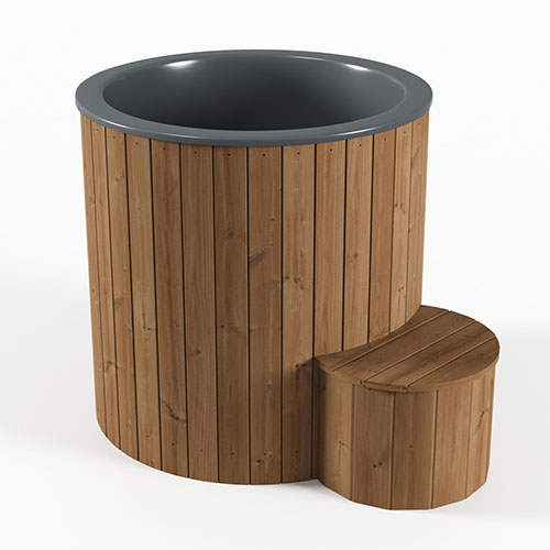SaunaLife Model S1N Hot & Cold Plunge Tub(Only) | Thermo-Pine Luxury Recovery