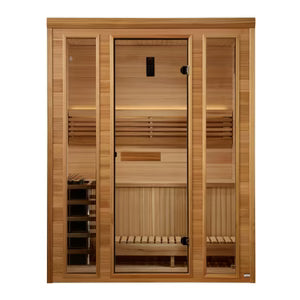 Andermatt 3-Person Traditional Steam Sauna | Pacific Clear Cedar(GDI-7030-01)