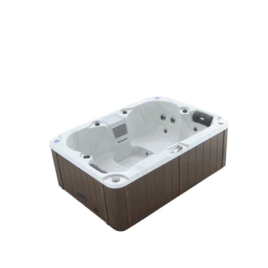 LYS4000 hot tub double-lounger seating and 20-jet hydrotherapy jets