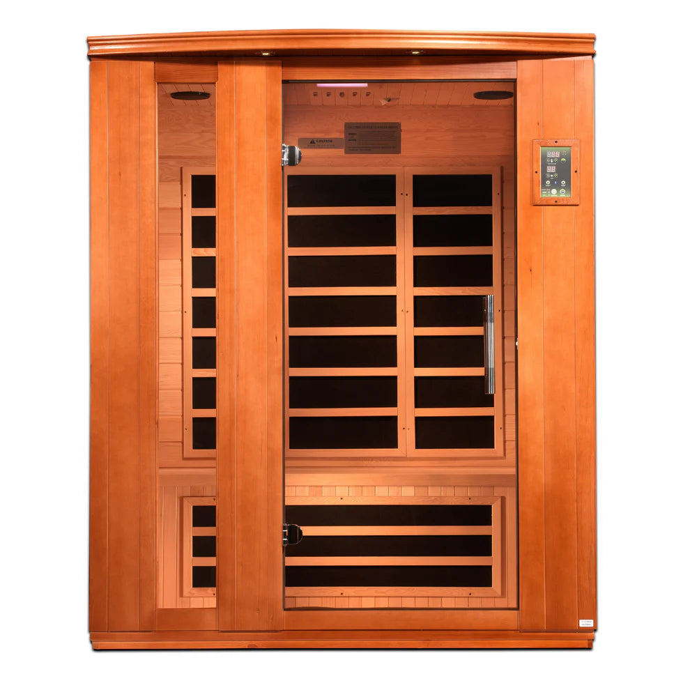 Dynamic "Lugano" 3 Person Ultra Low EMF FAR IR Sauna (DYN-6336-02 Elite)