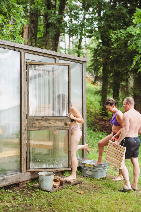 Soluna TRIO Modular Outdoor Sauna | Large 6–12 Person Backyard Sauna Kit