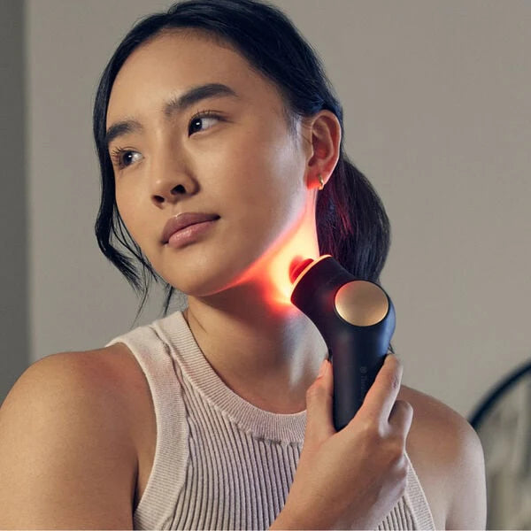 TheraFace PRO – Percussive Therapy, Microcurrent & LED Facial Device