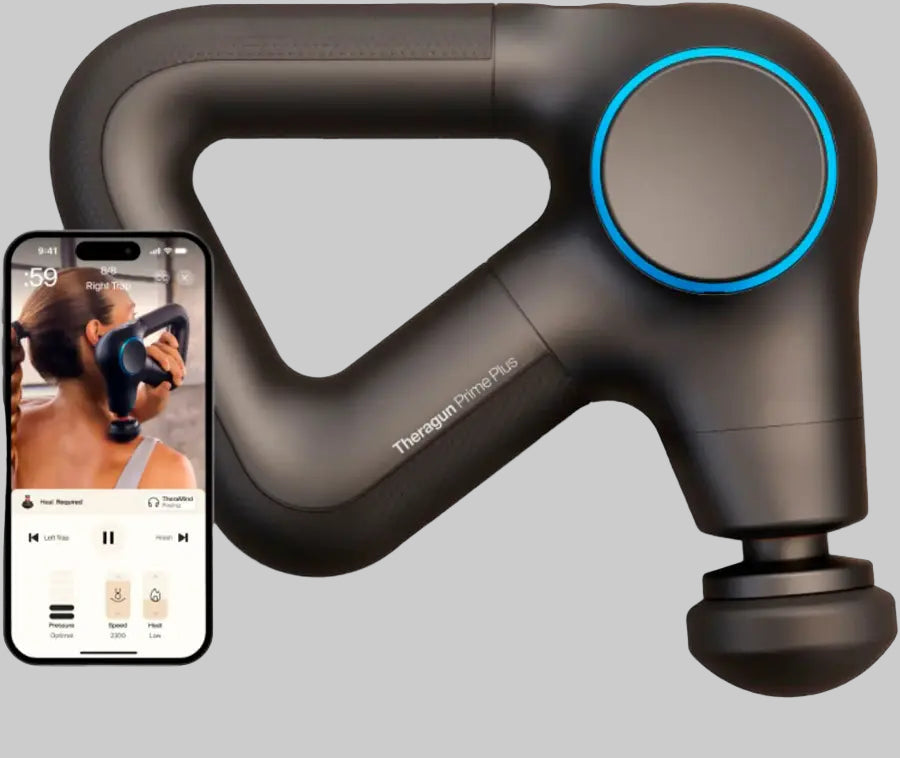 Theragun Prime Plus – Heat & Percussive Therapy Handheld Massage Gun