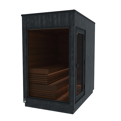 ThermaSol Nordic Misty Sauna Cabin | Fully Assembled Modular Outdoor Sauna |2–5 Person Capacity | Scandinavian Design